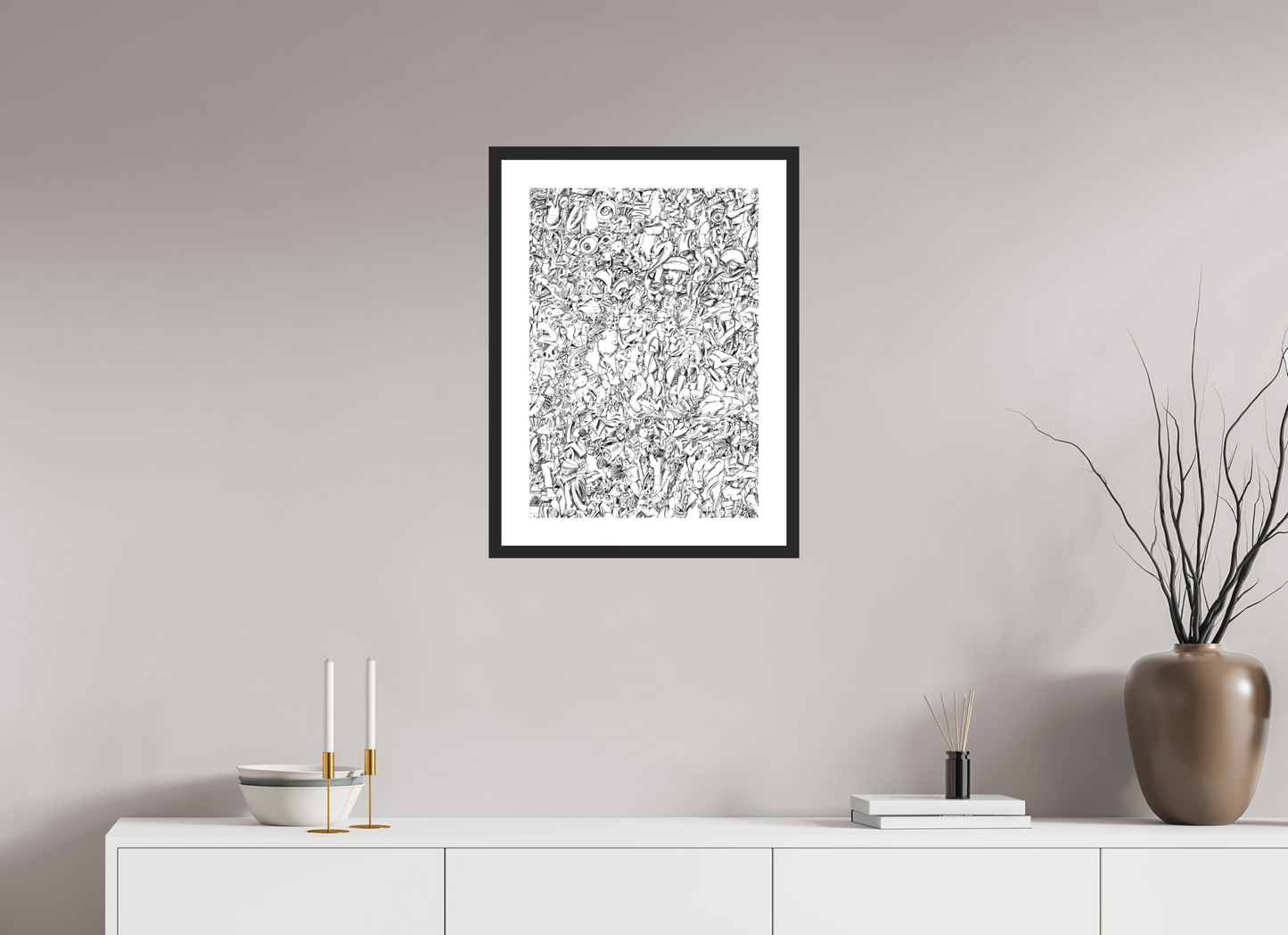 FRTZN Wimmelbild - Infinite (2/2) (Fine Art Print)