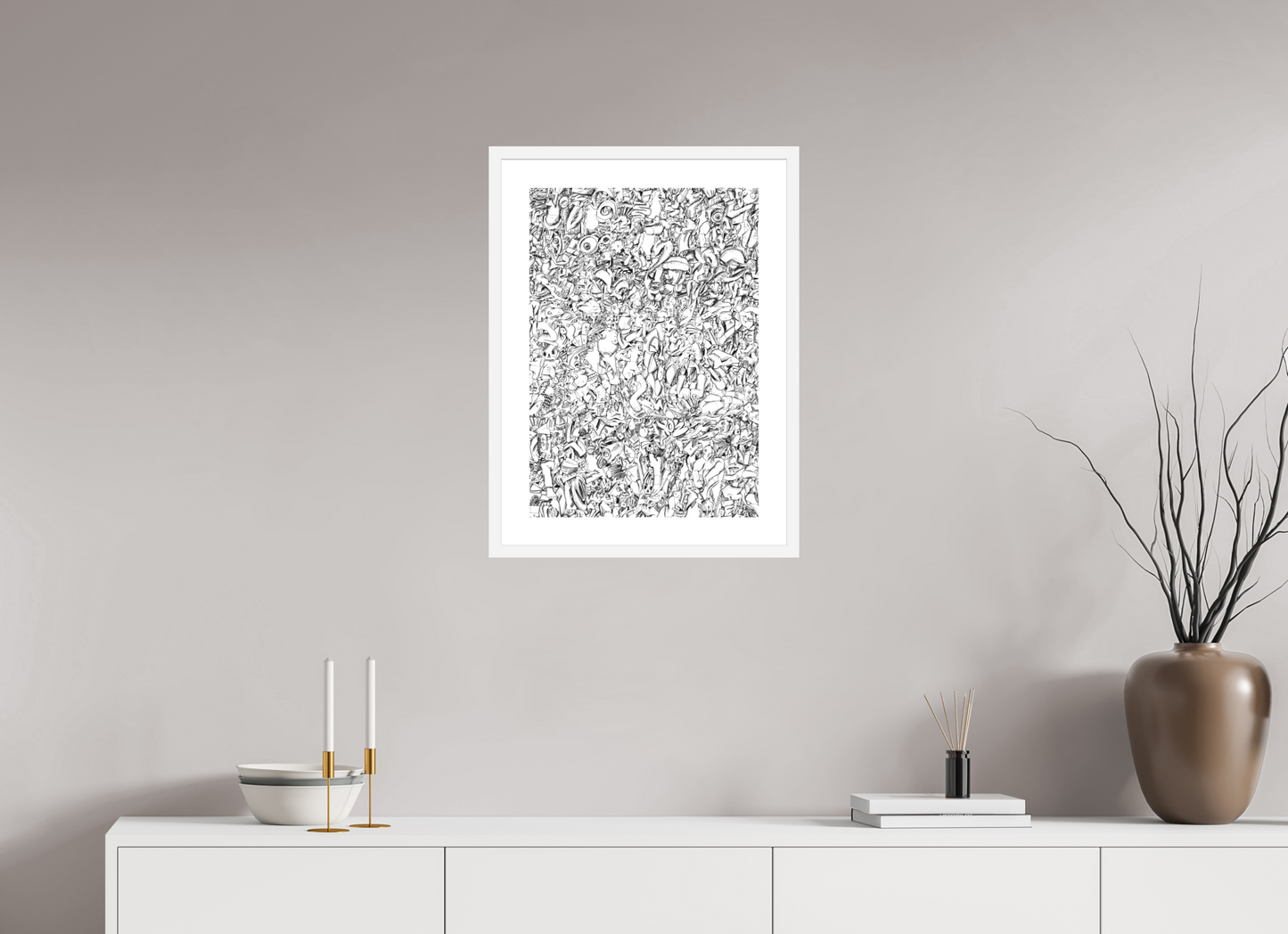 FRTZN Wimmelbild - Infinite (2/2) (Fine Art Print)