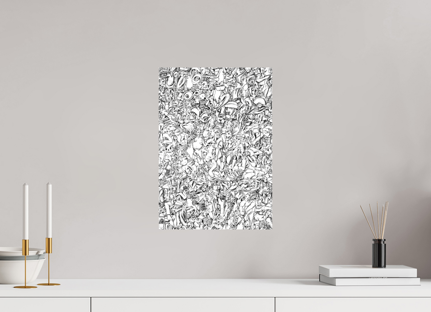 FRTZN Wimmelbild - Infinite (2/2) (Fine Art Print)