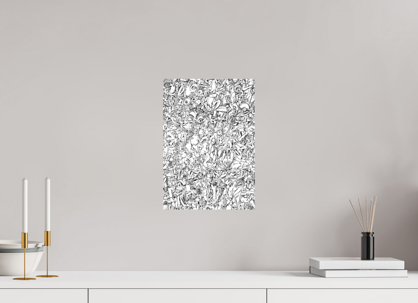 FRTZN Wimmelbild - Infinite (2/2) (Fine Art Print)