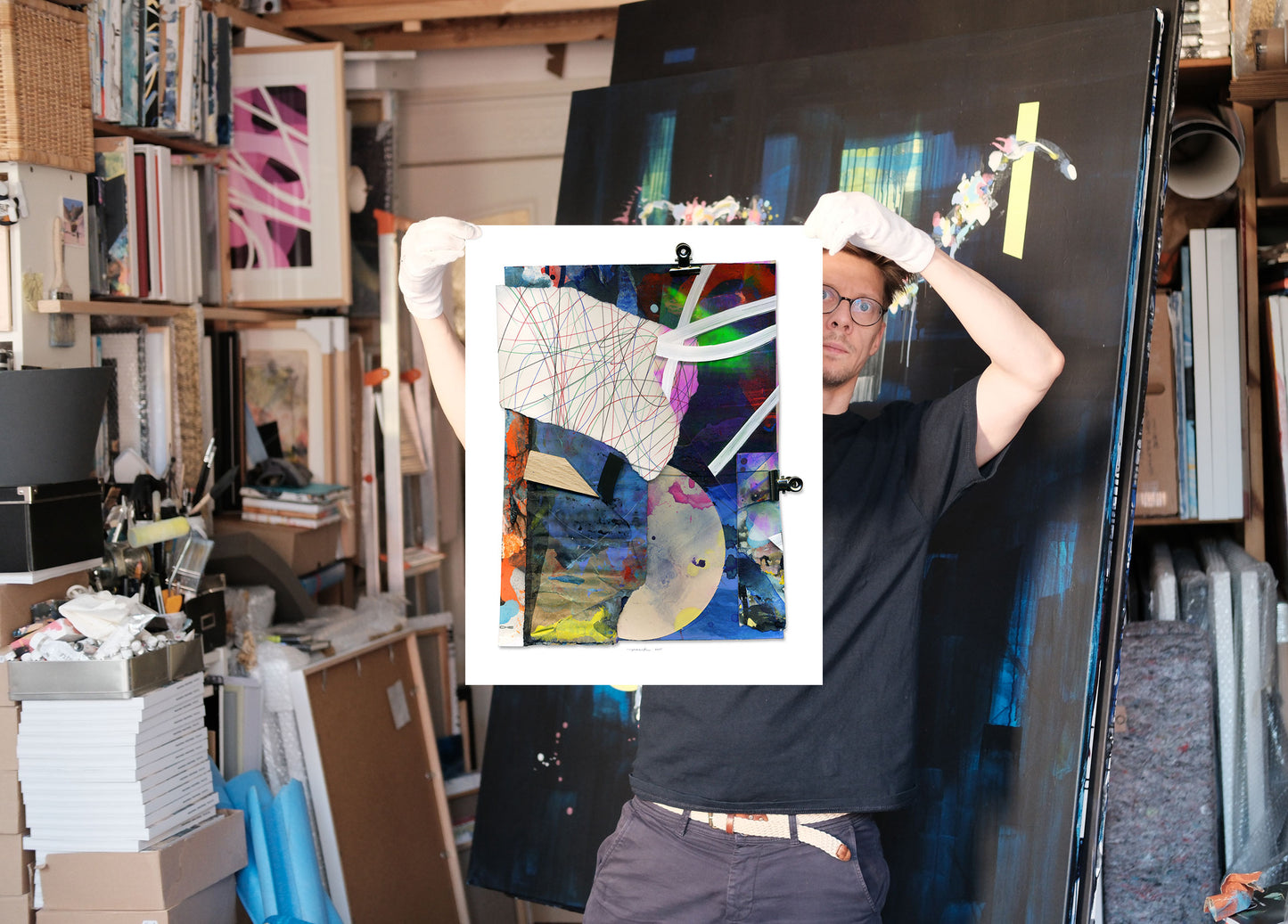 FRTZNABSTRCTN #817 - Collage (Large Print)