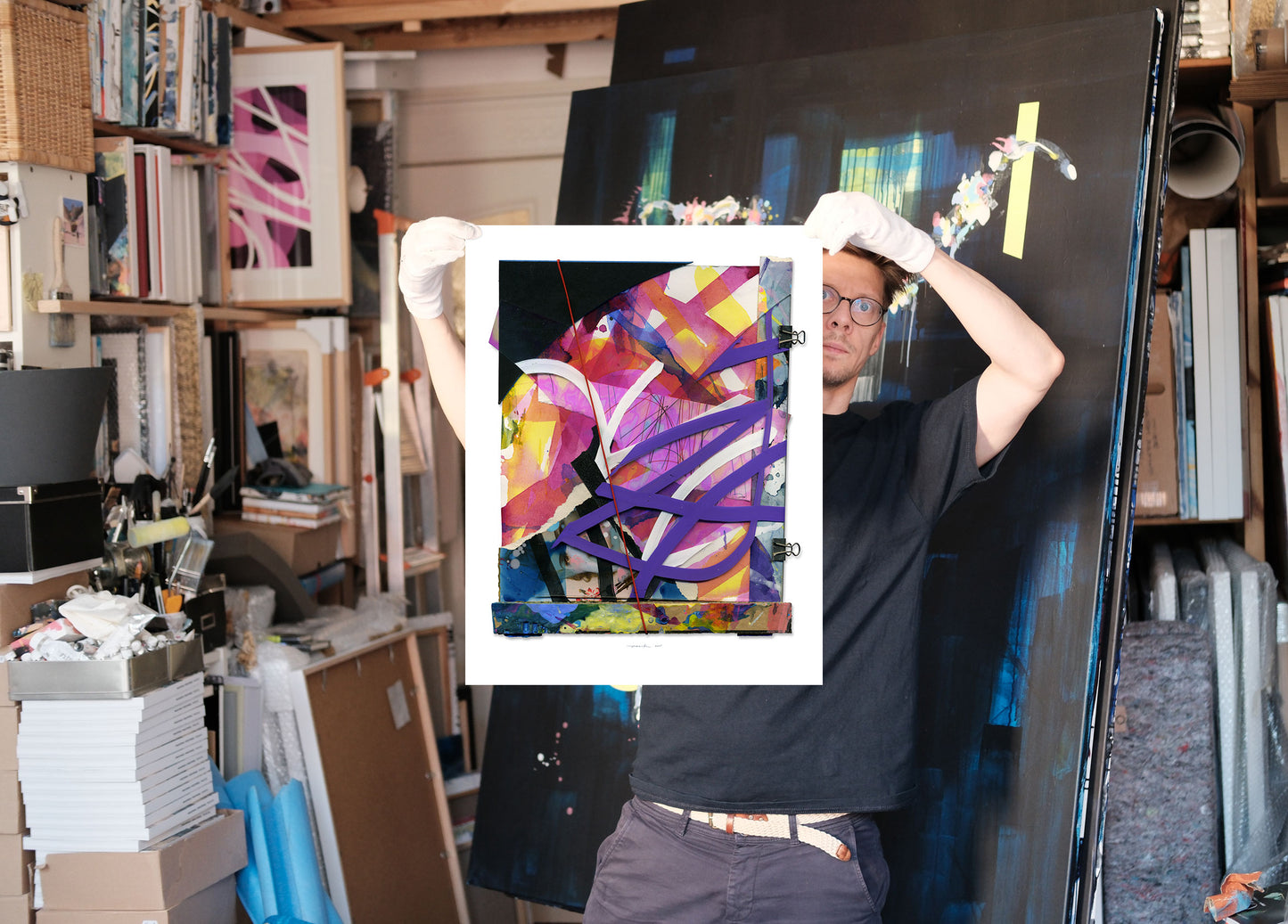 FRTZNABSTRCTN #818 - Collage (Large Print)