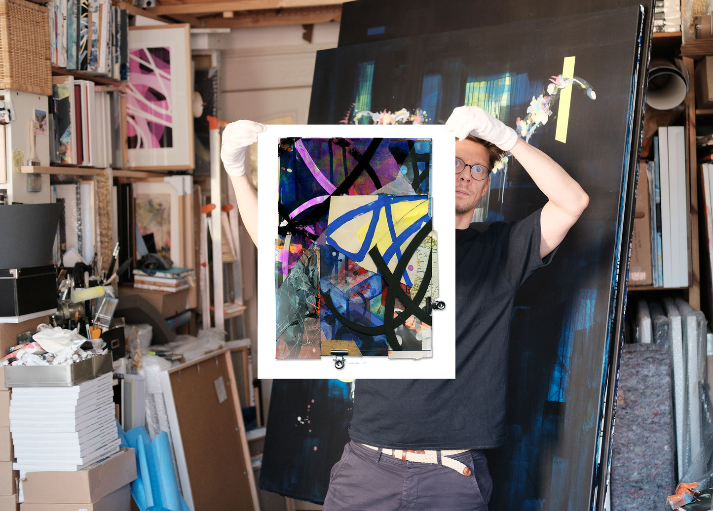 FRTZNABSTRCTN #819 - Collage (Large Print)