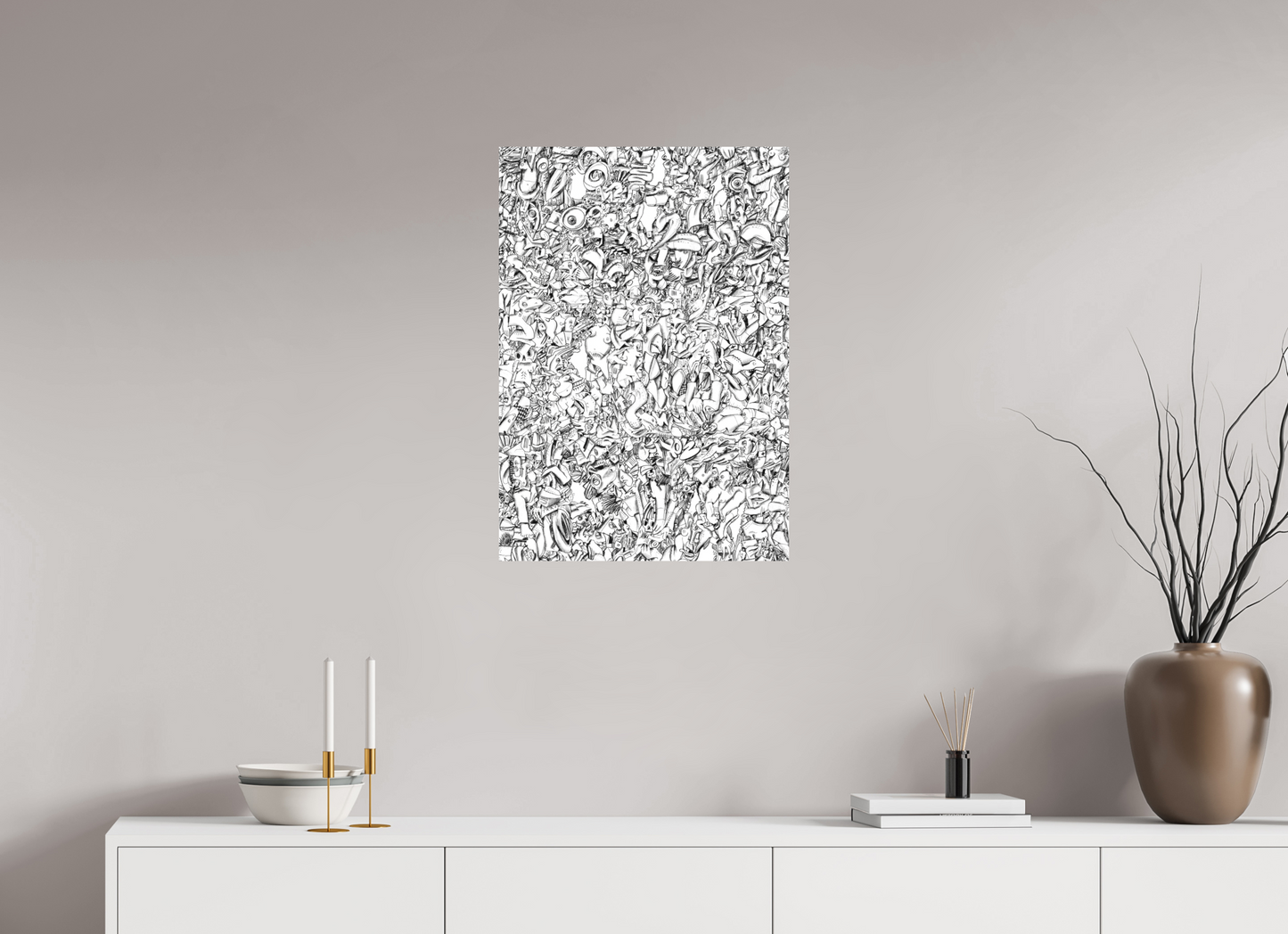 FRTZN Wimmelbild - Infinite (2/2) (Fine Art Print)