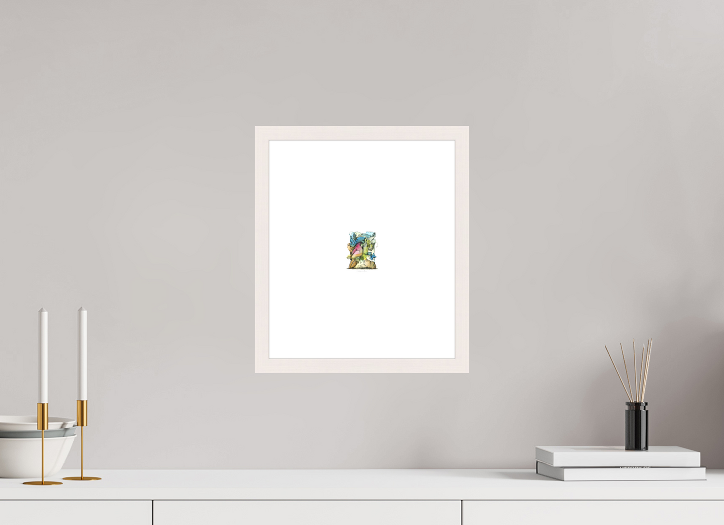 Swallowed - Block (original size print)