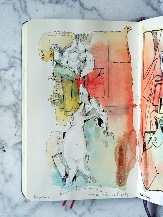 FRAMED - Skizzenbuch - Sommer 2024