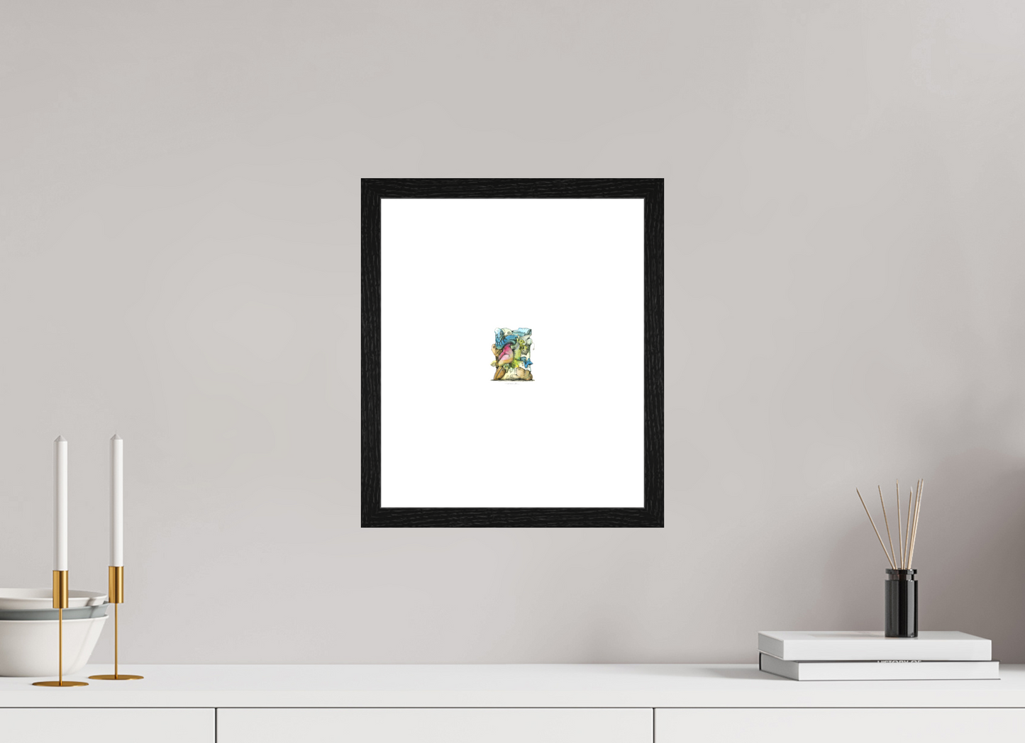 Swallowed - Block (original size print)
