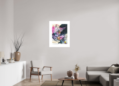 Together - Overpainting a Berlin ticket (Large Print)