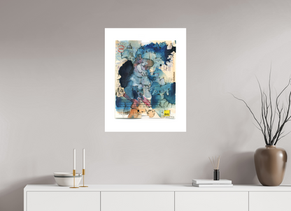 Forbidden - Painting over Berlin ticket (Large Print)